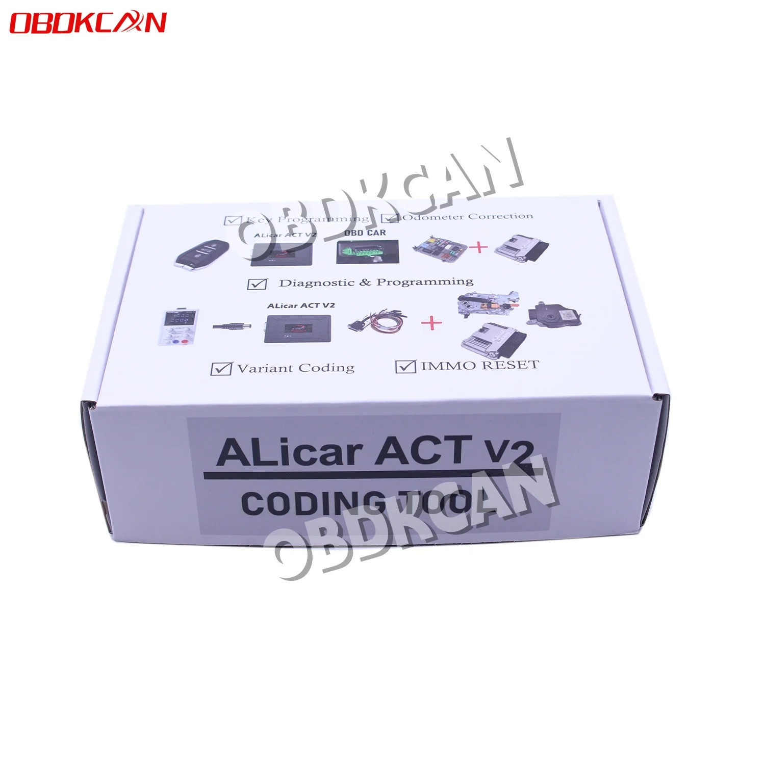 Herramienta de ajuste de chip ECU ACT V2, herramienta de codificación y programación de ECU Alicar act v2, calibración y carga de firmware para Citroën y Peugeot