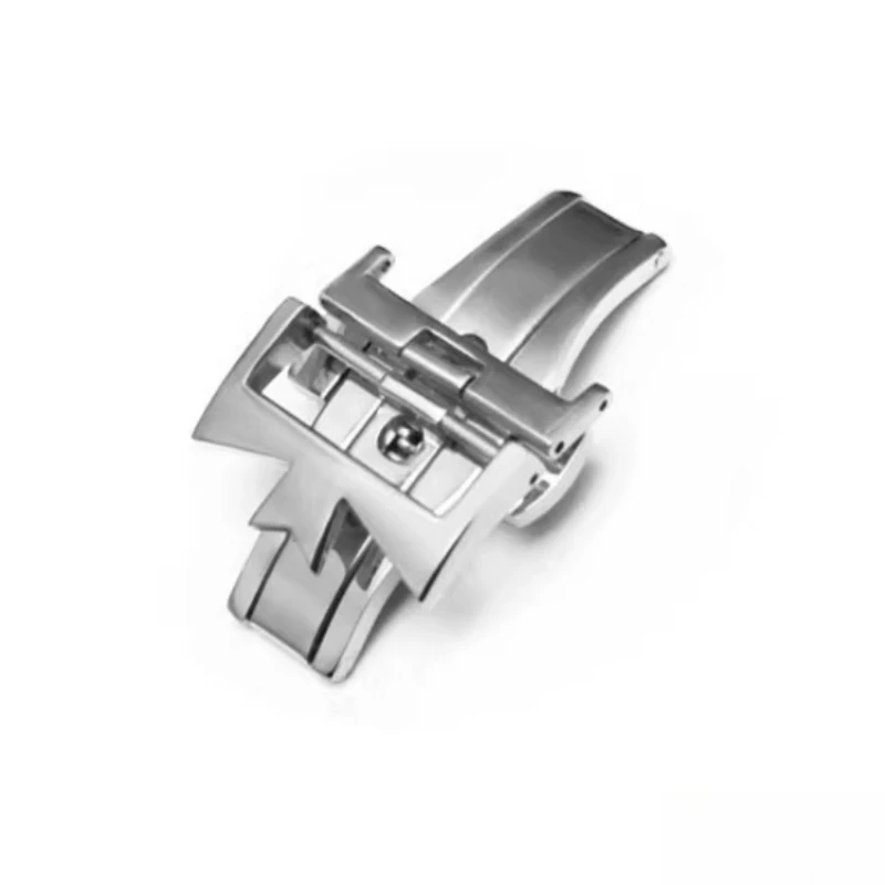For Vacheron Constantin Overseas Patrimony Collection Leather Watchband Stainless Steel Butterfly Buckle Watch Accessory 18 20mm