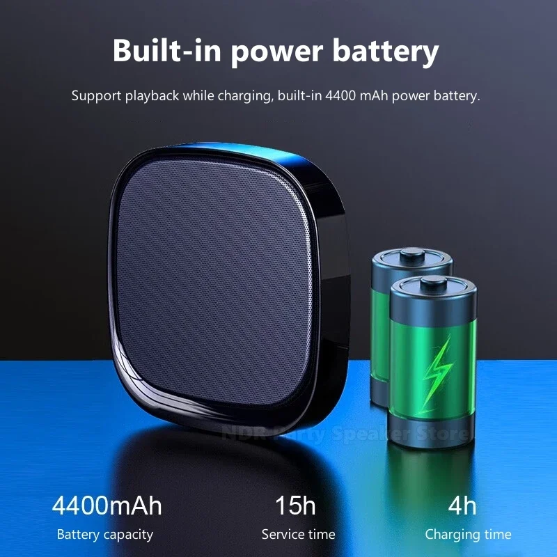 محرك أقراص فلاش USB خاص بالمتجر مثبت على الحائط للصوت والمنزل وخلفية الموسيقى ومكبرات صوت رفيعة للغاية لاسلكية تعمل بالبلوتوث