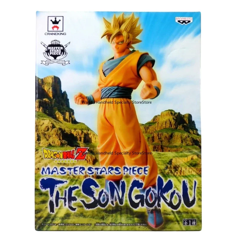 

Original Dragon Ball MSP Sun WuKong Gifts on the table Promotional toys Birthday gift Anime doll Micro figure Miniature scene
