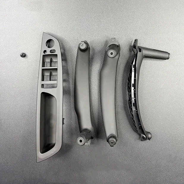 E70 E71 ترقية LHD سيارة الداخلية مقبض سحب الباب الداخلي مسند الذراع الداخلي غطاء لوحة استبدال لسيارات BMW X5 X6 E70 E71 E72 2007-2013