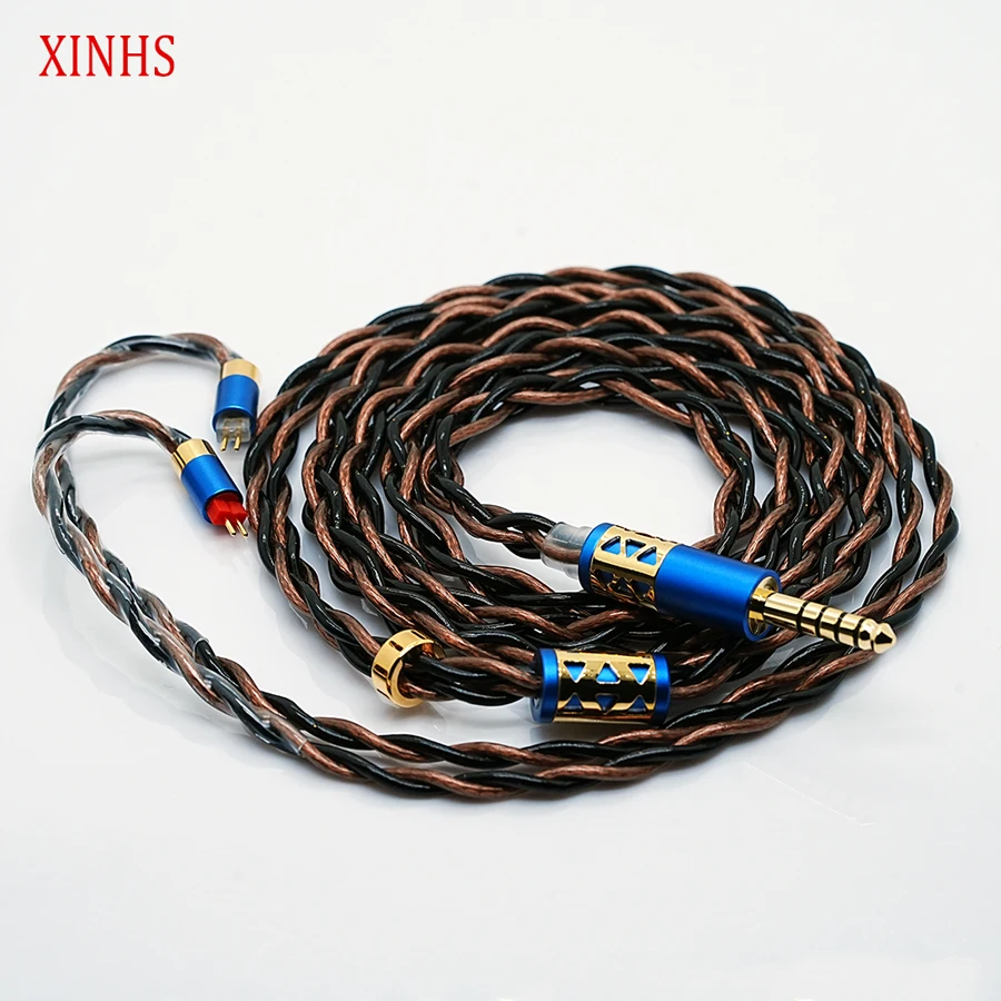 XINHS Neues Flaggschiff P12 4-Core Night Trail Furukawa Kupfer HIFI Kopfhörer-Upgrade-Kabel, Hochreines 6N OCC, Geeignet für MMCX/0. – Detail 2