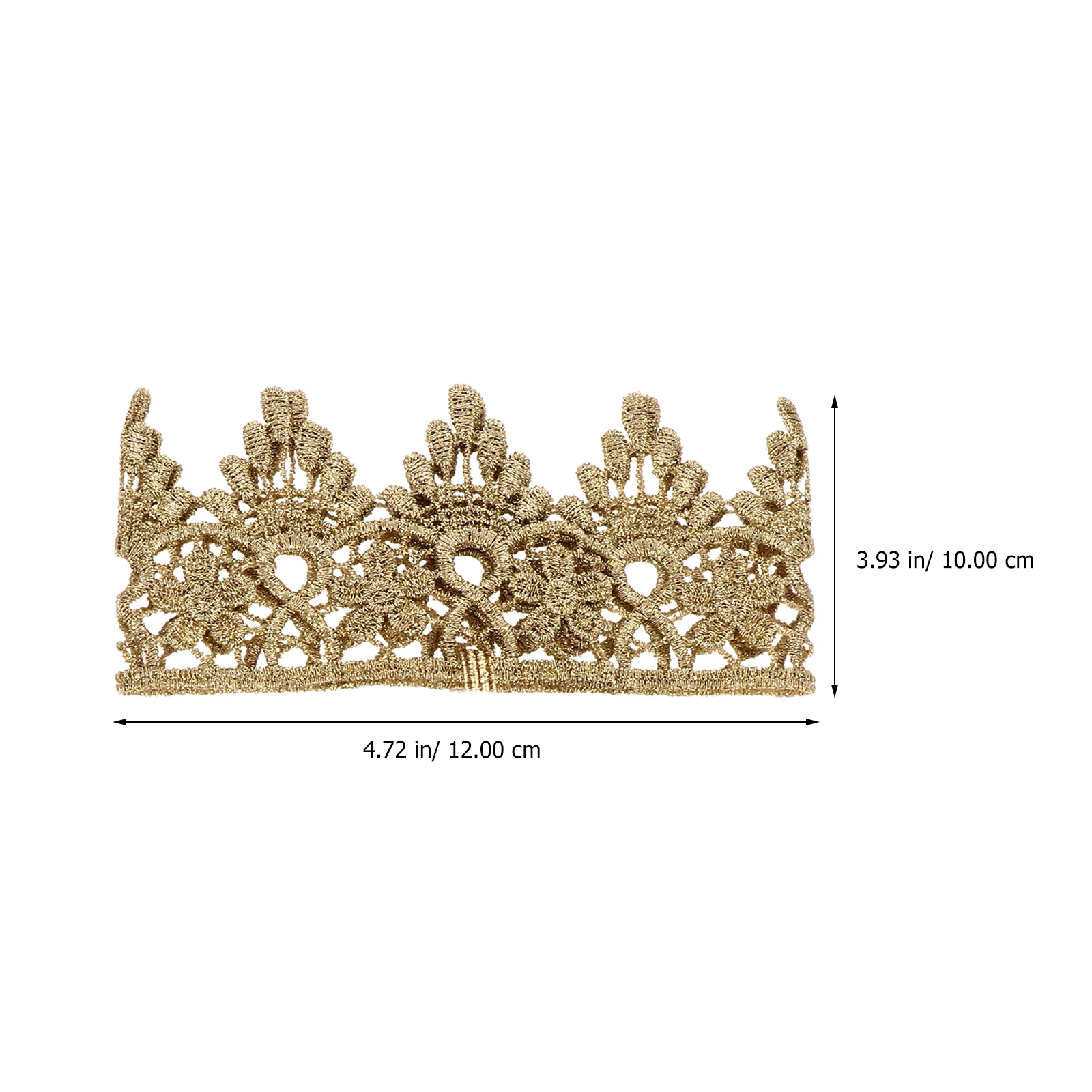 

Children Crown Beautiful Hairb for Creative Hair Fabric Toddler Baby Girl Hair Photo Prop Decorative