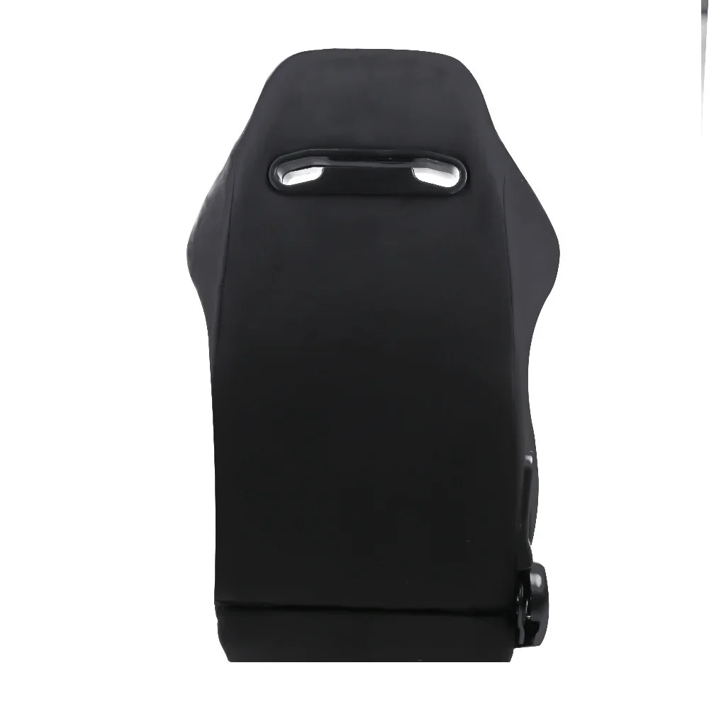 CX custom modified universal new black suede seat with slide rail