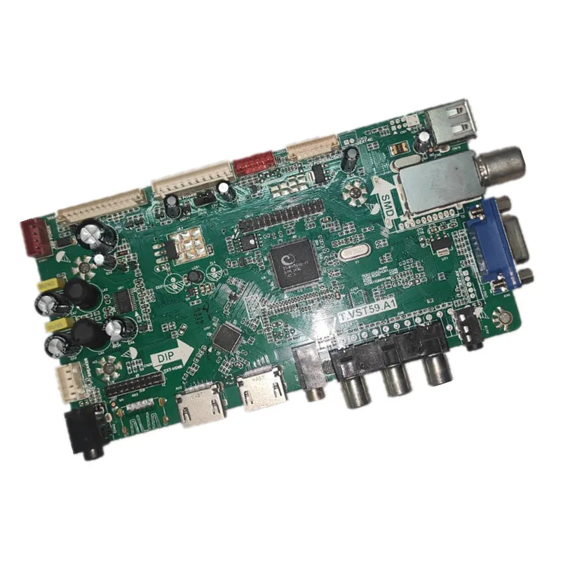 T.VST59.A1 – carte mère avec interface WiFi multimédia, double HDMI général LED LCD pour Pioneer javel TV