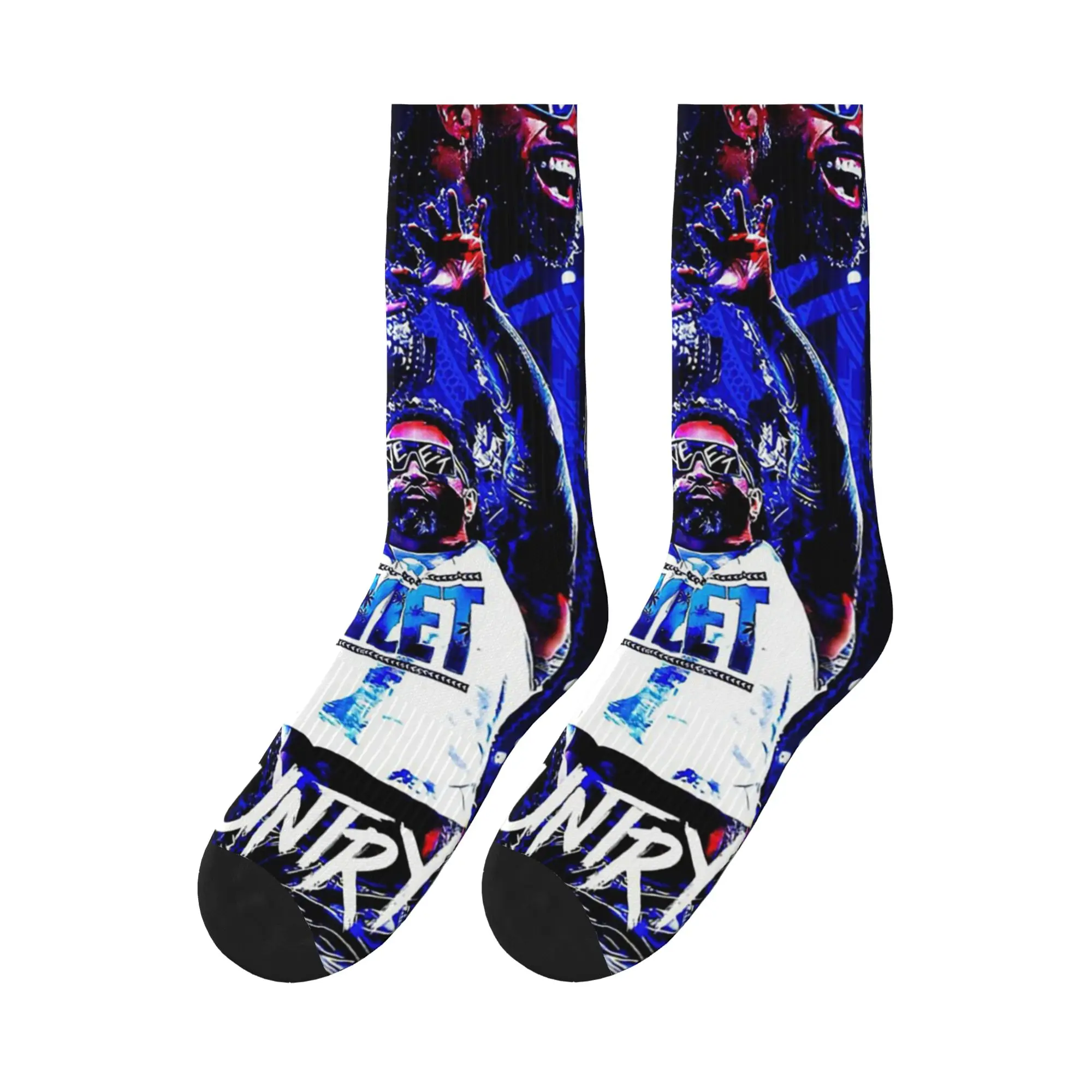

Jey Uso Yeet Art Sports Socks Super Soft Stockings All Season Long Socks for Man's Woman's Christmas Gifts
