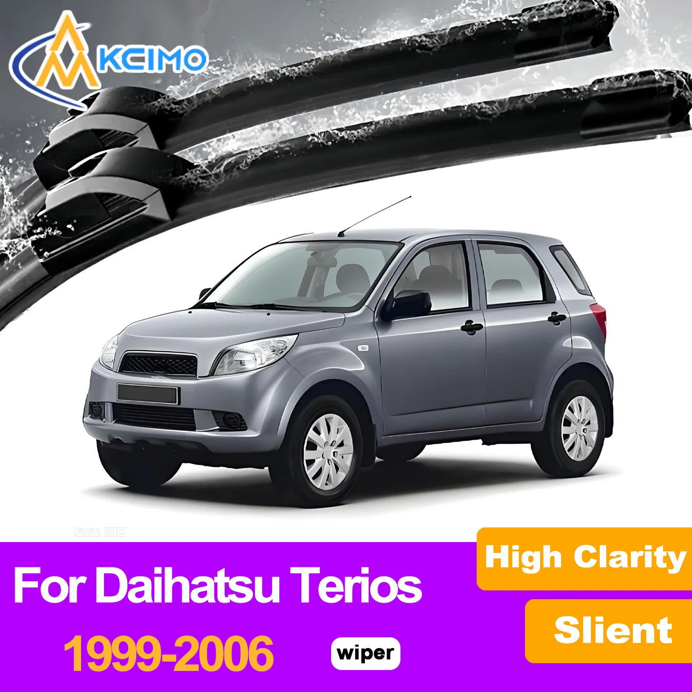 

2Pcs Front Windshield Wiper Blades For Daihatsu Terios 1999-2006 Windscreen Window Car Accessories