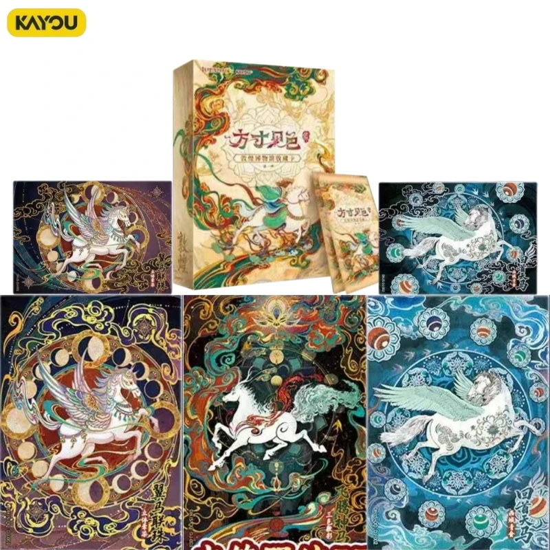 KAYOU Officiel Authentique Musée de Dunhuang Cartes à collectionner culturelles Officielles Art Hobby Collection Jouet Cadeau de Festival