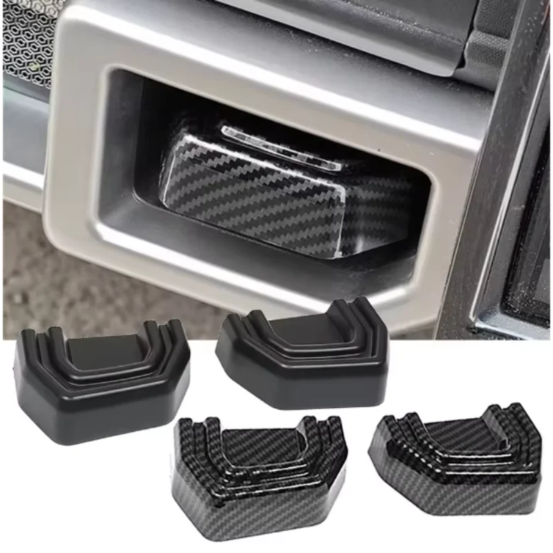 

2Pcs Trailer Hook Cover Modified Exterior Trim Off-road Trailer Cover Trim For Chery Jetour Traveller Jetour T2 2023 2024
