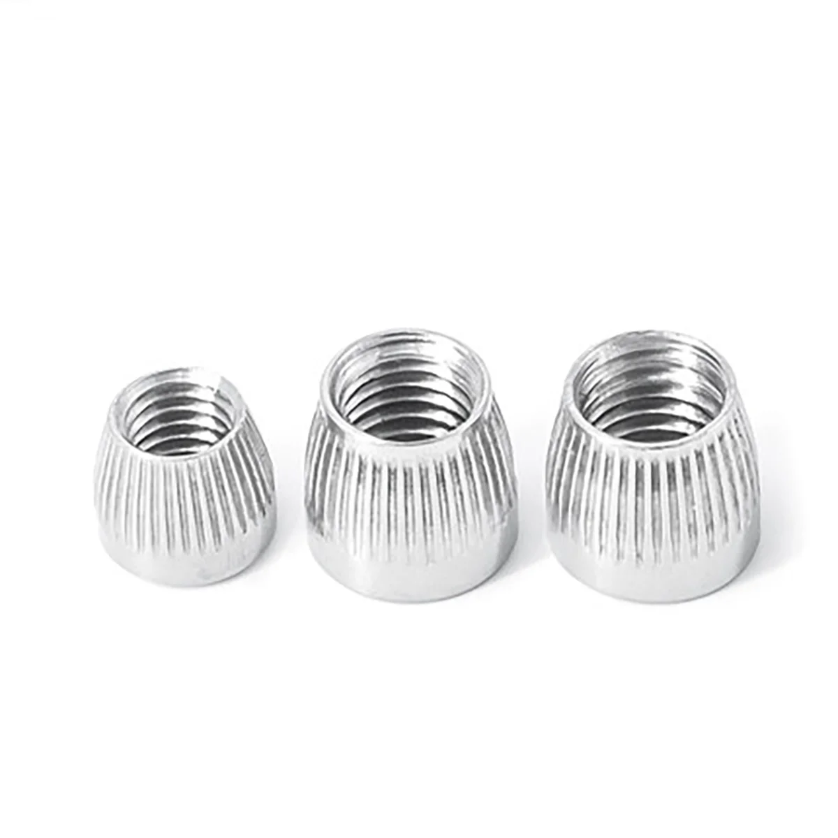 

304 Stainless Steel Cone Knurled Nut M6-M12