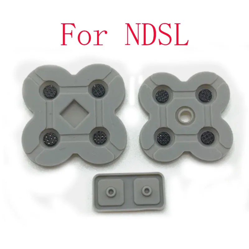 

100 Set For DS Lite Conductive Rubber Button Pad Set Replacement Part For NDSL DSL Silicon Buttons