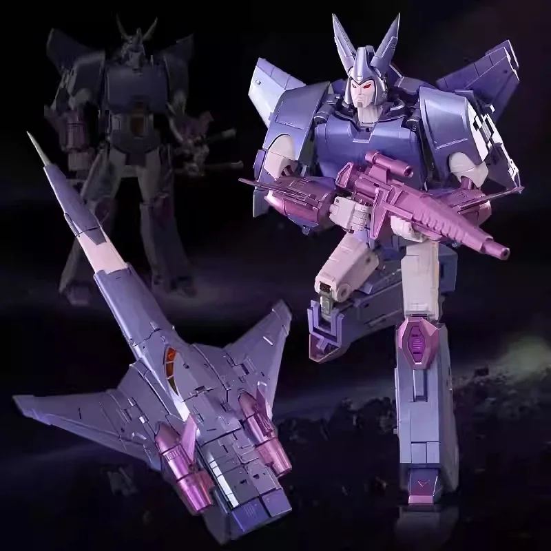 [EM ESTOQUE AGORA] MHZ TOYS Transformação MH-01 MH01C Laranja Hurricane Cyclonus 2.0 KO MH-01B FT-29 Figura de alta qualidade com caixa