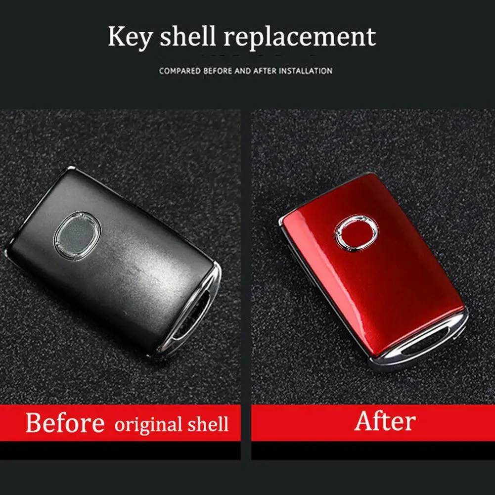 ABS Plastic Replacement Style Car Key Case Cover Protector Shell for Mazda 3 Axela BP CX-30 DM Accessories 2020 2021 2022 2023