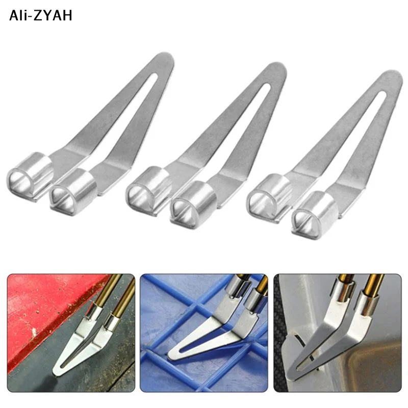 

3Pcs/Lot Flat head soldering iron Welding Tools Adjustable Soldering 45 Degree Elbow Iron Smooth Head for Welding Repairing