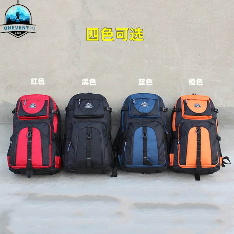 Backpack Male Large Capacity Oxford Cloth Anti-splashing Leisure Travel Backpack Dirt Resistant Durable Student School Bag Compu
