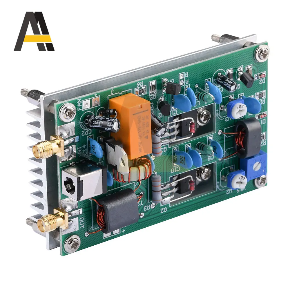 Imagem -04 - Placa de Amplificador de Potência de Ondas Curtas Placa Acabada cw Ssb Linear Alta Freqüência dc 5.5x2.1 Dc1213.8 v 30w