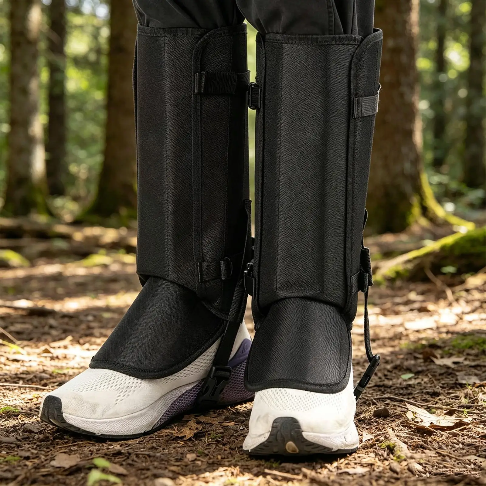 Snake Gaiters For Men 2 Pieces Outdoor Leg Bite Protection Snake Bite Proof Gaiters For Hiking Fishing Running Farm Climbing - view 3