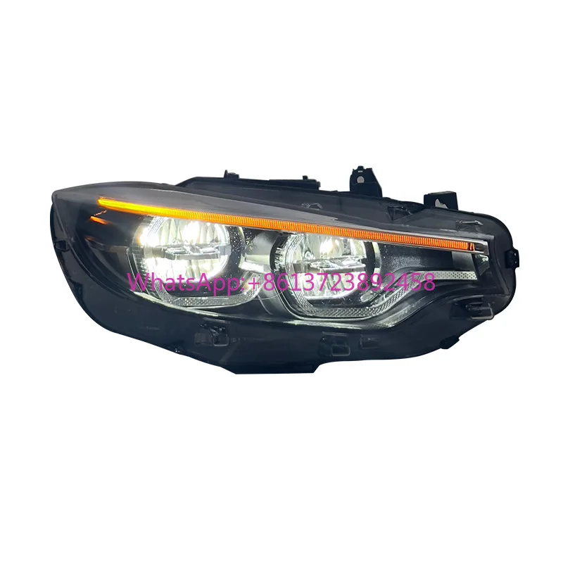 

Suitable for BMW 13-20 4 Series F32 F82 F36 Headlight Assembly M4 Modification GTS Spoon Yellow DRL