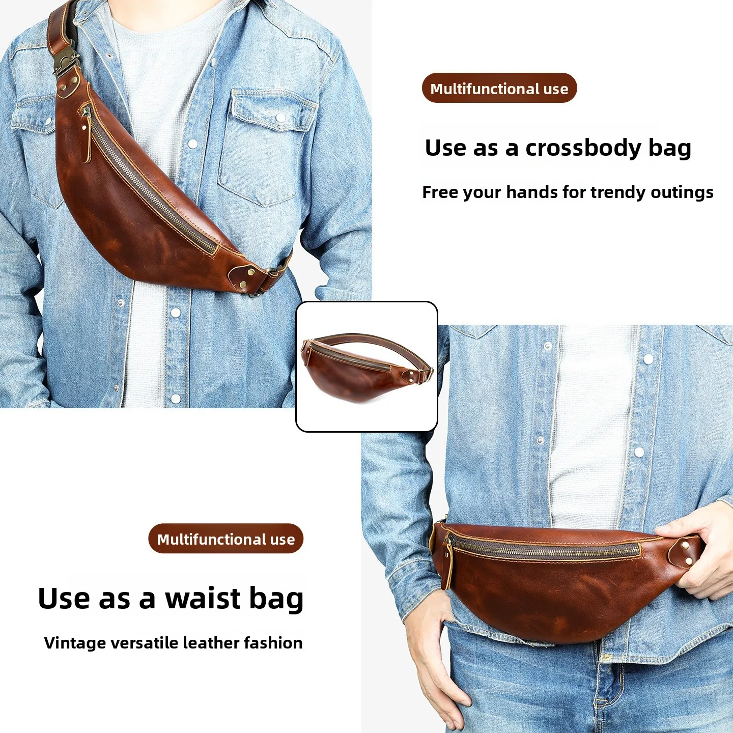retro-mad-leather-men's-chest-bag-top-layer-cowhide-versatile-casual-crossbody-small-bag-multi-function-spring-summer