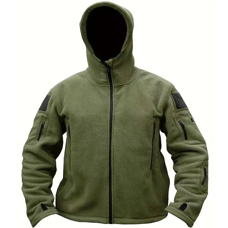 

Men Military Army Winter Autumn Tactical Jackets Warm Polar Fleece Outdoor Coat Cargo Casual Hiking Camping Trekking Climbing