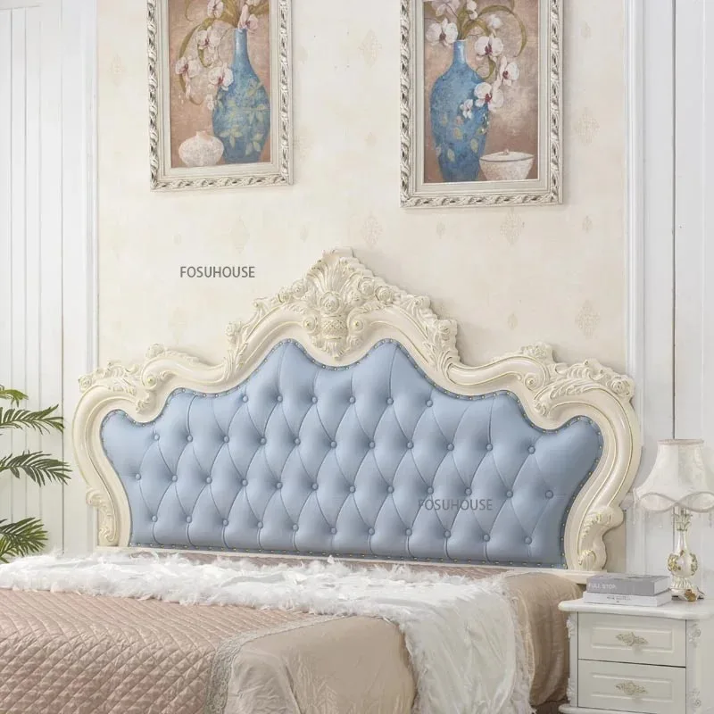 الأوروبية الفاخرة اللوح الأمامي غرفة الديكور حقيبة لينة تكنولوجيا القماش مسند الظهر الأميرة اللوح الأمامي غرفة نوم المضادة للتصادم وسادة Z #3