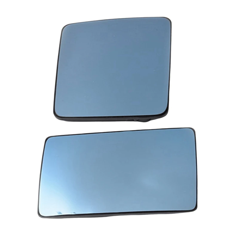 1Piar Car Blue Mirror Glass For Mercedes Benz W124 S124 W201 190 (1985-1993) E (1993-1995) Heated Rearview Mirror Glass