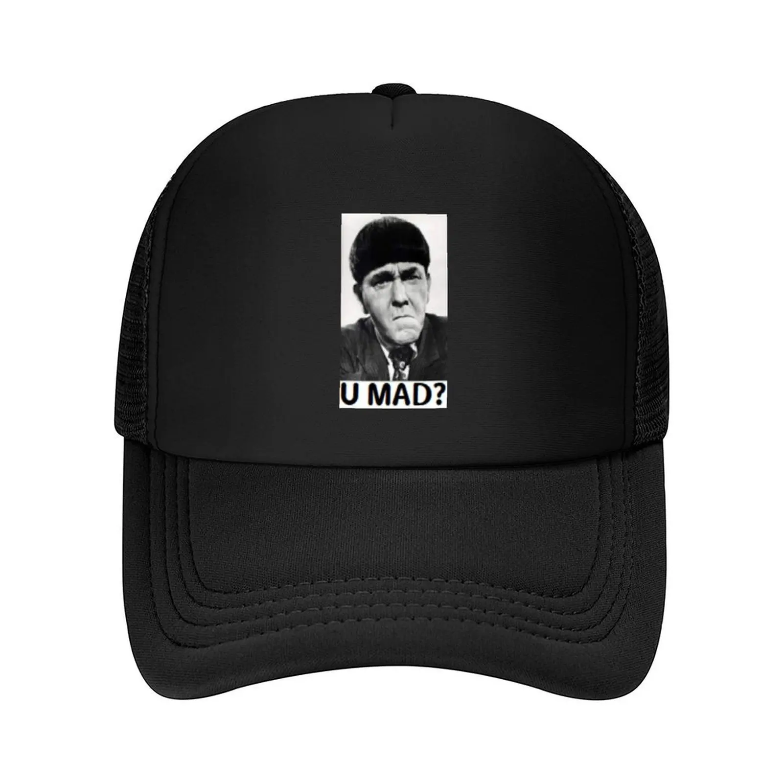 

Moe Howard U Mad Baseball Cap sailor cap for men fun hats hiking hat Anime Men Luxury Brand Women's