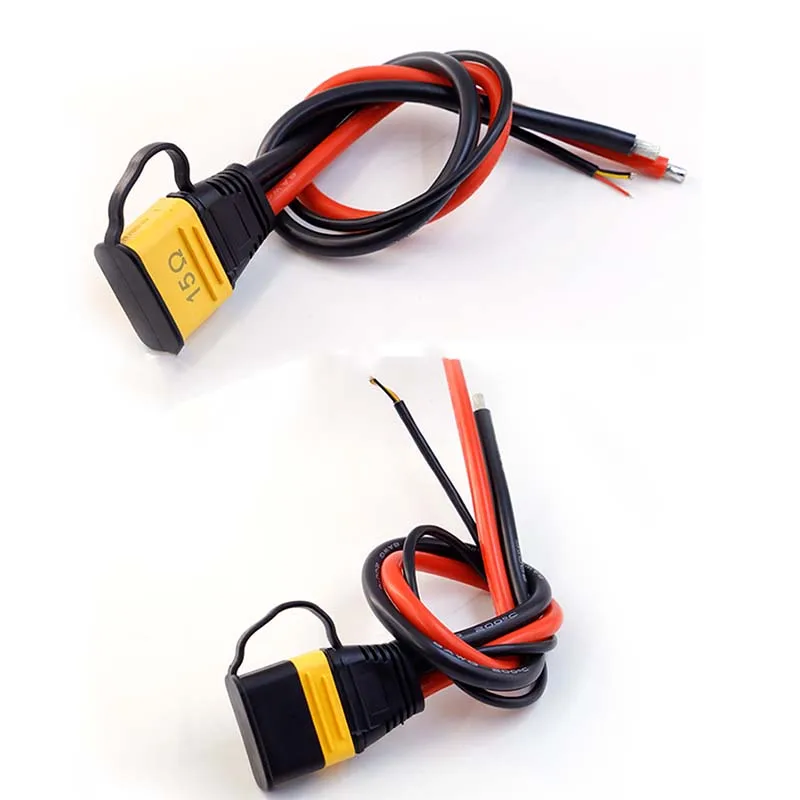 AS150U Spark-Proof Model Plug W/ Signal Pin, Waterproof High-Current 8AWG Silicone Plant Prot. Ext Cord