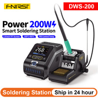 FNIRSI 200W Soldering Station DWS-200 C210/C245 Soldering Iron Tips Helping Hand Electronic Welding Repair Heating Solder Tools