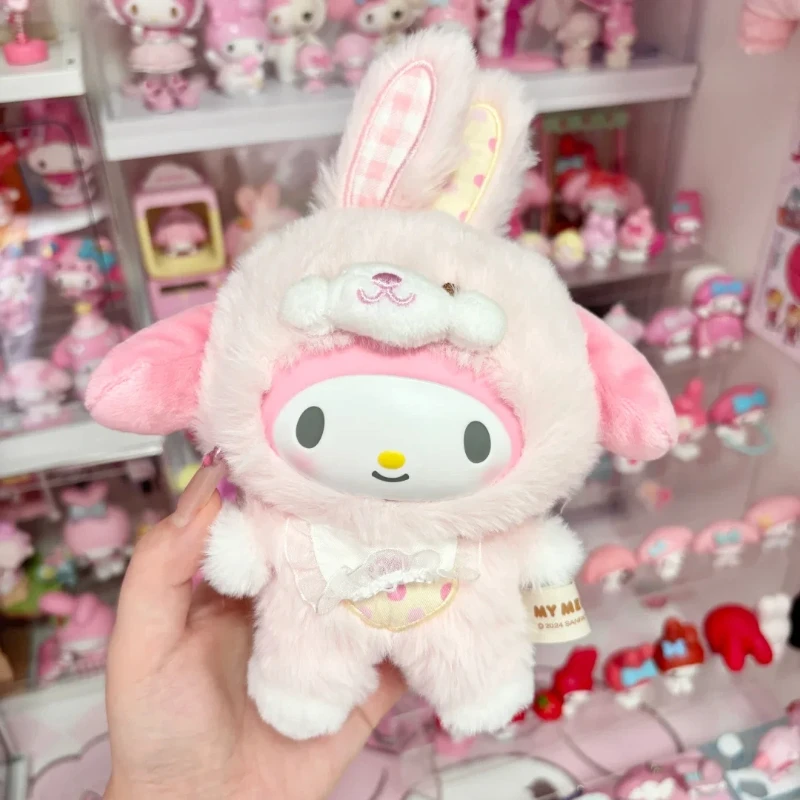 

Виниловая плюшевая фея кролика Tsanrio Family V123, британская серия для послеобеденного чая, слепая коробка-сюрприз, кукла для подарка на день рождения