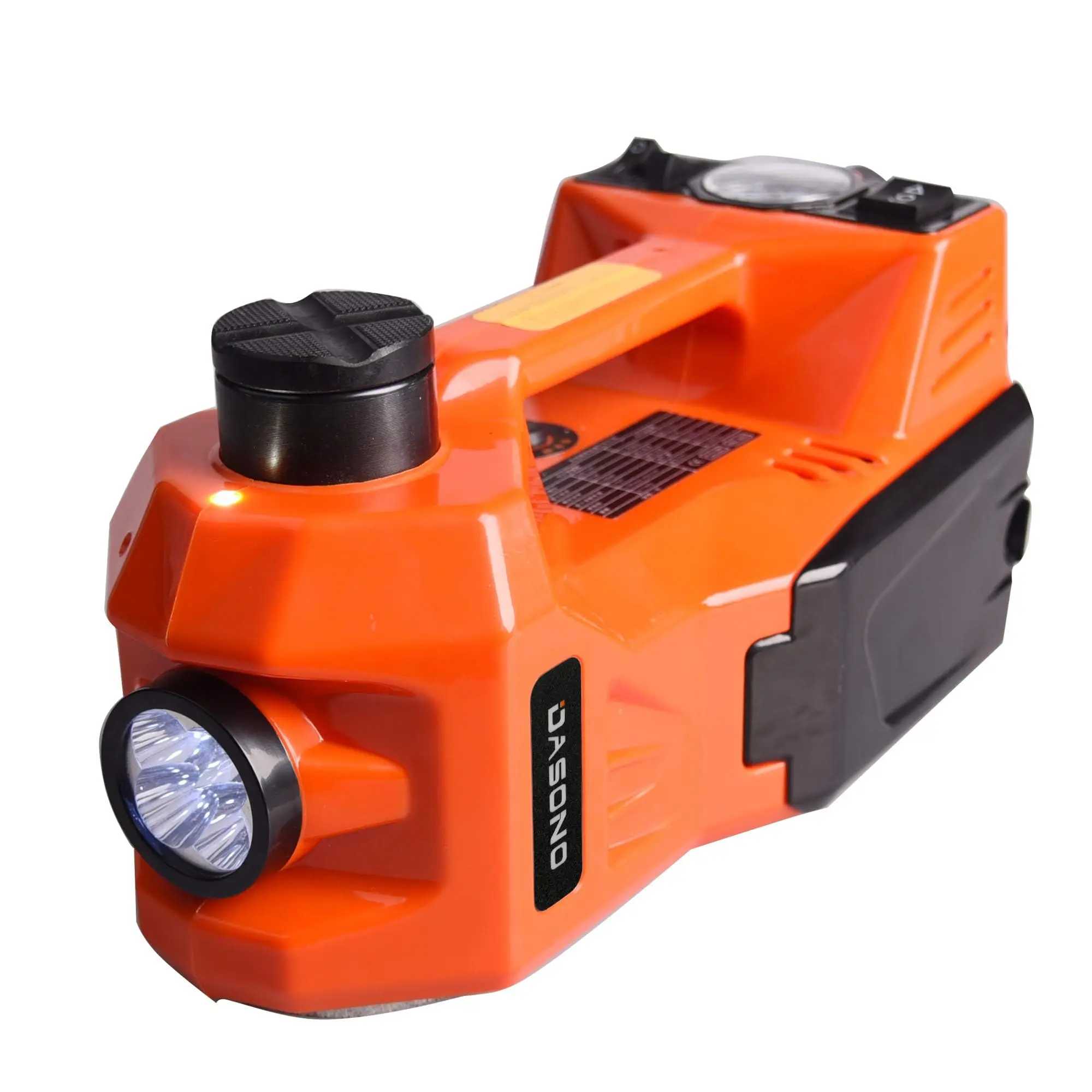 3-in-1 Multifunctional Portable Car Tire Repair Kit 5 Ton Electric Tire Lifting Auto Jacks Hydraulic Air Infatable Car