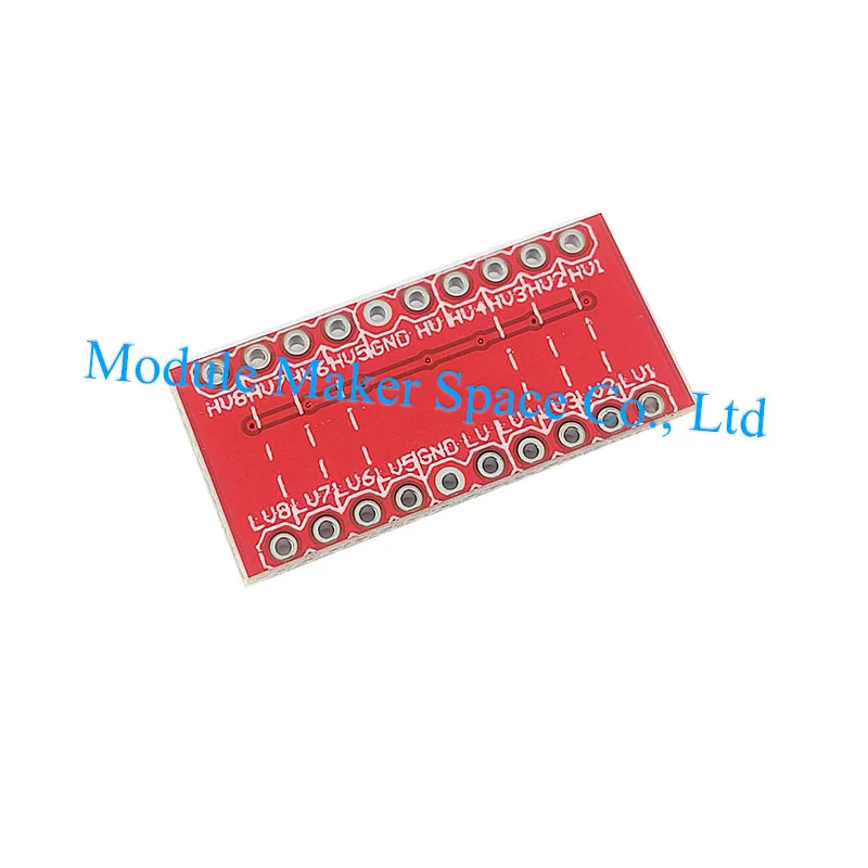 8-Channel Level Conversion Module Red Board High Speed Full Duplex Channel IIC I2C Logic Level Converter Bi-Directional