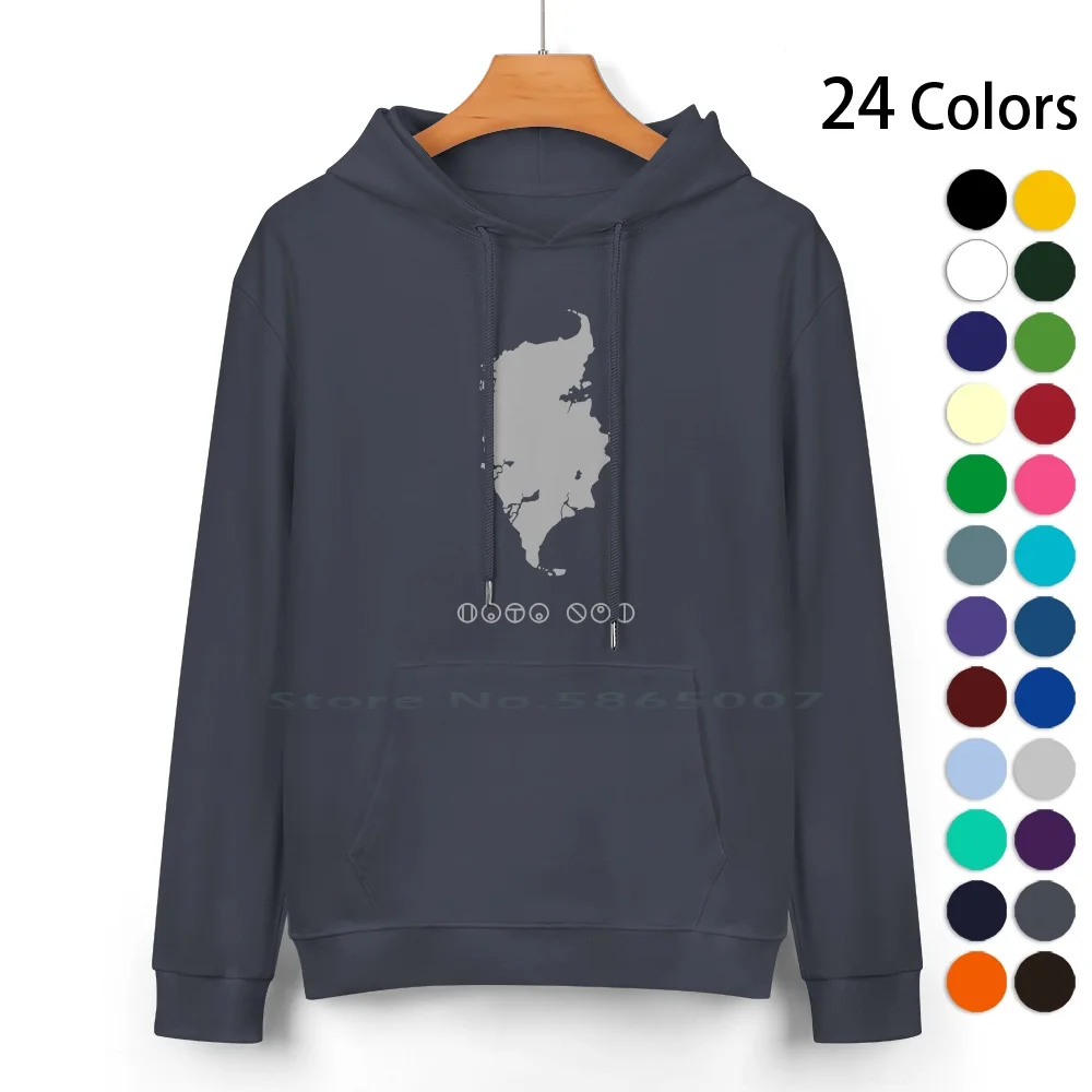 Mata Nui Island Pure Cotton Hoodie Sweater 24 Colors Bionicle Island Mata Nui 100% Cotton Hooded Sweatshirt For Women Men