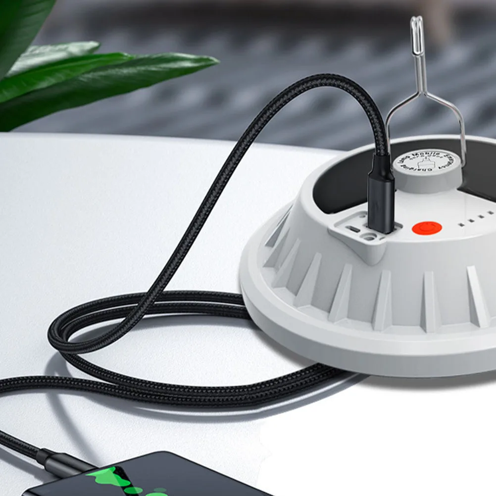 1Pcs Solar LED Camping Light Multi Functional Hanging Tent Lamp Emergency Household Portable Lantern Remote Control