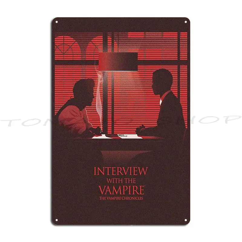 Interview With The Vampire 2x08 Poster Metal Sign Wall Pub Wall Plaque Design Wall Decor Printing  Tin Sign Poster