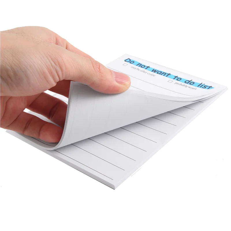 

Funny Sticky Note, To Do List Notepad Funny Stationery, Office Supplies, Notebook Labels, Desk Sticky Note 50 Pages