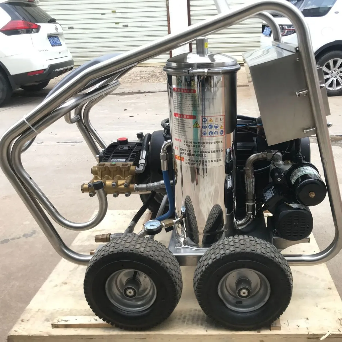 New Electric 250Bar 7.5KW High Pressure Washer Cold Water Factory Water Jet Cleaner Adjustable Pressure