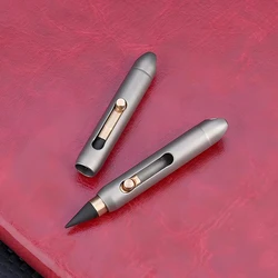 Stylo à bille en métal de haute qualité, signature d'entreprise, protection de sécurité, arme d'autodéfense, outils d'écriture d'urgence