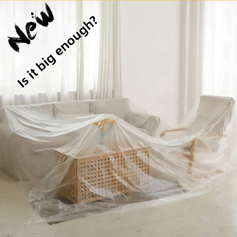 

Одноразовая тонкая защитная пленка для телевизора, потолочных светильников, мебели, пылезащитный чехол, одноразовый пылесборник для шкафов