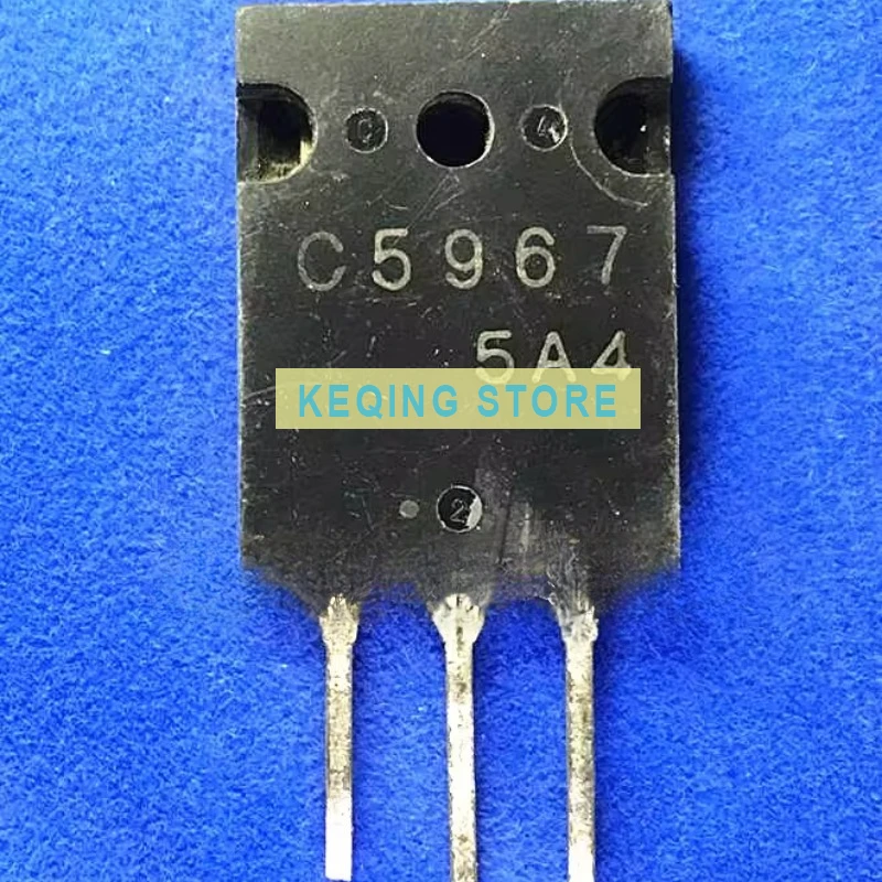 10PCS Used+Not NEW+Send after MeasureThe original word disassembly machine 2SC5967 C5967 1700V 20A high-power display line tube