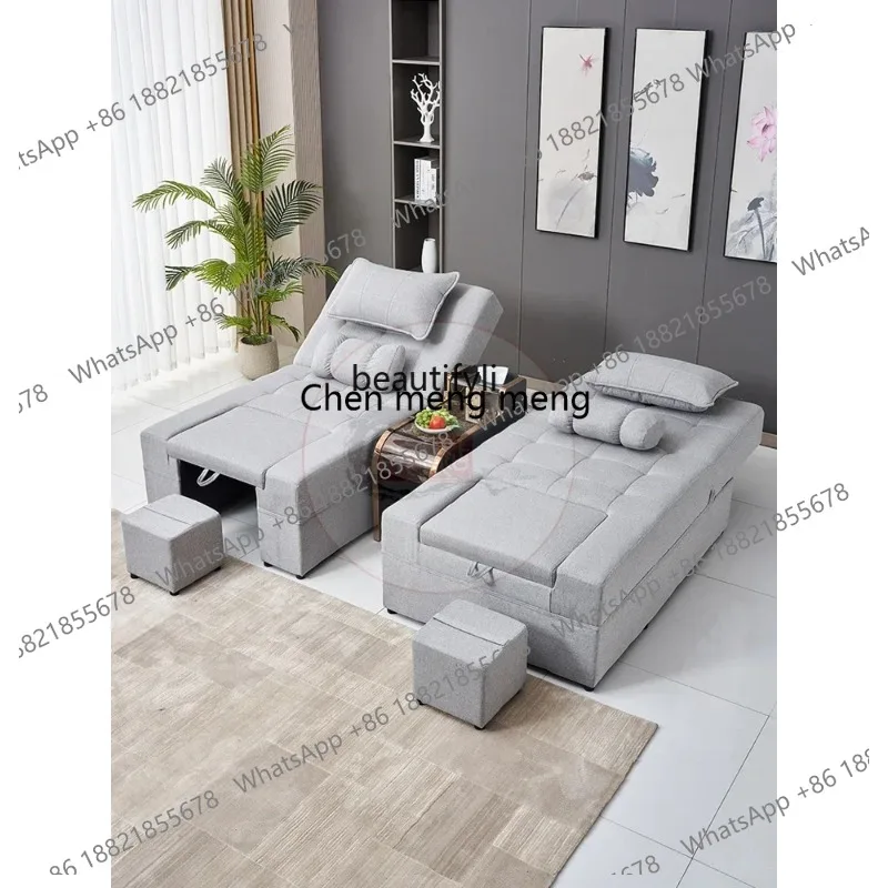 LHX26 ss 26 High-End Electric Pedicure Sofa Leisure Sauna Spa Foot Bath Massage Couch Foot Washing Rest Hall Recliner