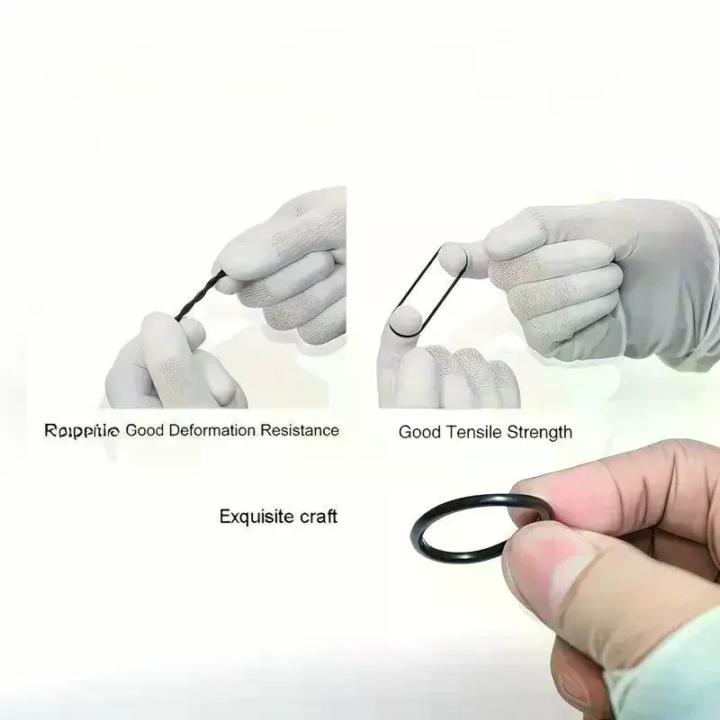 1200Pcs NBR O Ring Kit 1200/270/225Pcs Heat Rubber Oil Resistant Sealing Repair Plumbing Maintenance Tool