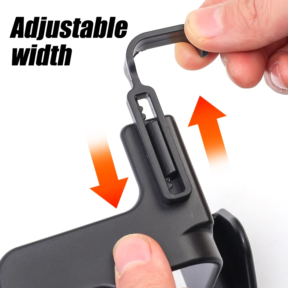 Universal Car Hidden Creative Cell Phone Holder Hooks Auto Seat Headrest Hooks Handbags Clothes Holder Automotive Accessories