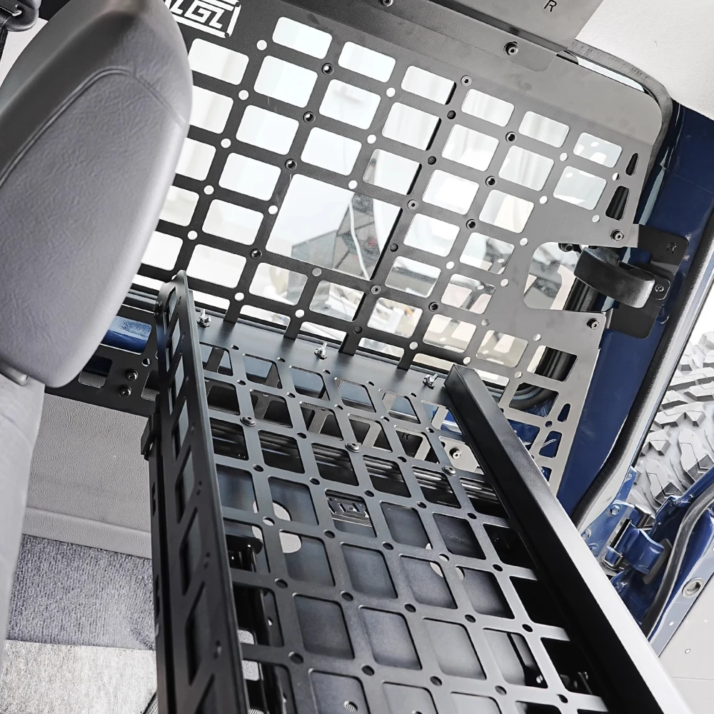 يصلح لتويوتا لاند كروزر 76 سلسلة LC76 رف صندوق السيارة رفوف تخزين البضائع