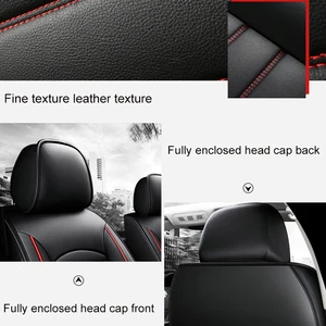 Universal Car Seat Cover para Toyota, CHR, Corolla, Yaris, Prius, Vios, Kluger, Sequoia, Rush, Acessórios Do Carro, Interior Detalhes 8 principais vendas toyota c hr capa banco - №3