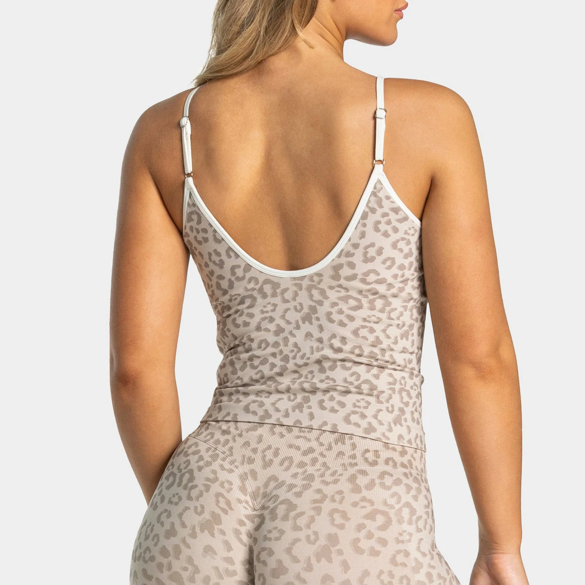Color Block Leopard Print Yoga Tank Top Women Breathable Quick Dry Stretch Sports Vest For Gym Fitness Workout Activewear