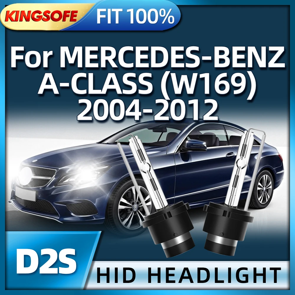 

KINGSOFE D2S Bulb Replacement Xenon HID Lamp 6000K For MERCEDES-BENZ A-CLASS W169 2004 2005 2006 2007 2008 2009 2010 2011 2012