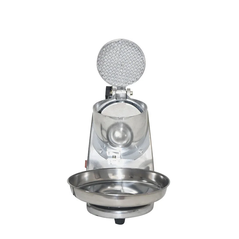 Multi-purpose Stainless Ice Crusher Machine Stable Crushing Structure Durable Sharp Blade Compact Space-save Design for Milk Tea