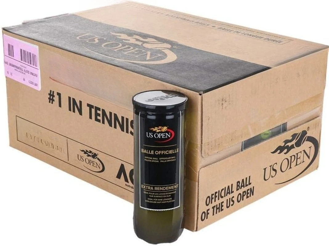 US Open Extra Duty Tennisballen (Case)