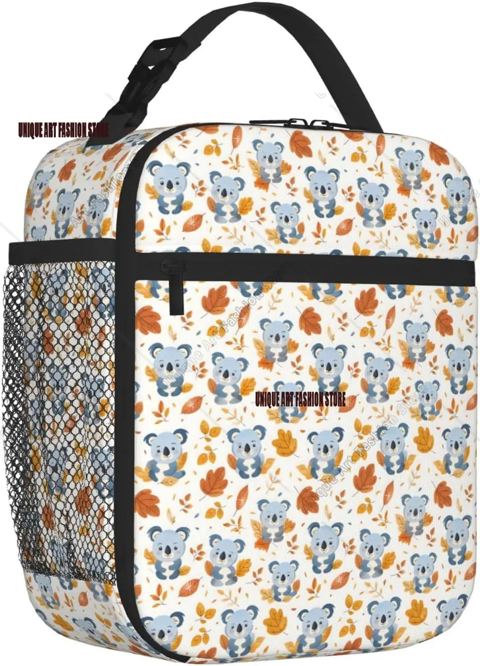 

Cute Koala Lunch Tote Bag Animal Reusable Lunchbox for Women Autumn Lunch Box for Work Office Camping